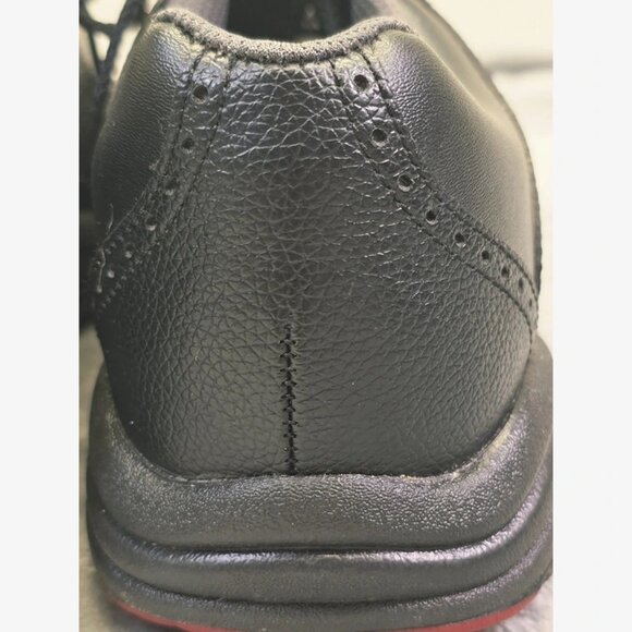 FootJoy Greenjoys‎ Golf Shoes Mens 9.5M Black Leather Flex Zone 45449 - Picture 13 of 16